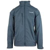 Men's Columbia softshell water-resistant graphite zip up jacket